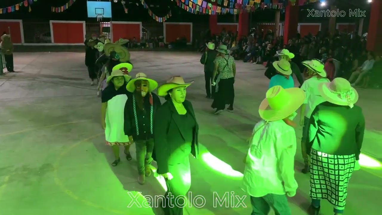 Cuadrilla Nueva Ilusión de Tierra Playa Tecololotitla Atlapexco Hidalgo. #xantolo  en la huasteca.