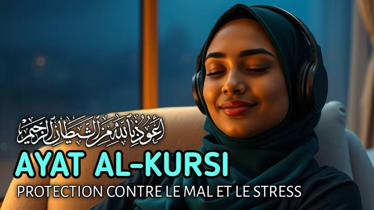 Ayat al-Kursi en Voix Magnifique 🌙 Force Spirituelle et Paix Nocturne