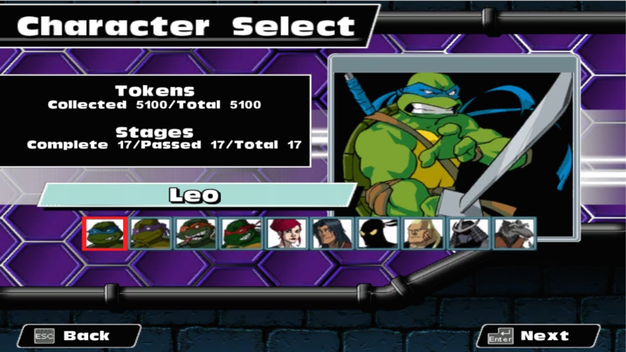 TMNT Mutant Melee Advantures Leonardo  Full All Prize (1080p Game-2026)