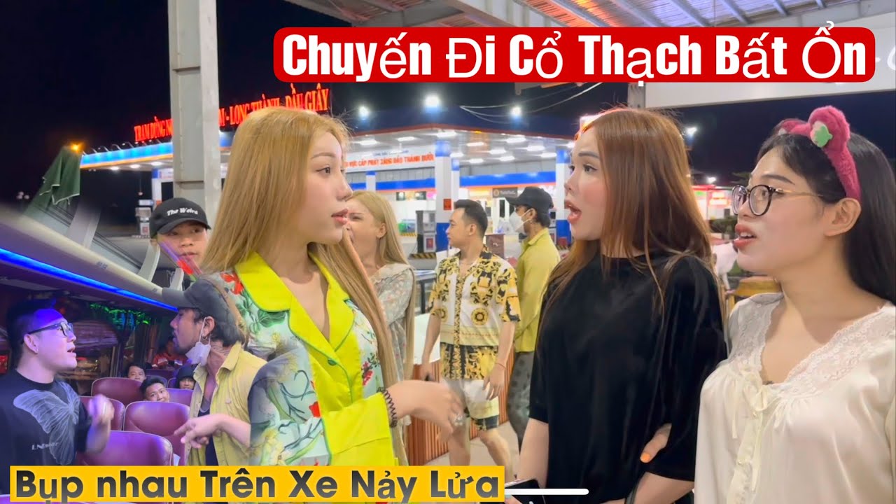 Bụp Nhau Nãy Lửa Khi Cả Nhóm Đi Cổ Thạch,Thu Phương Can không Kịp