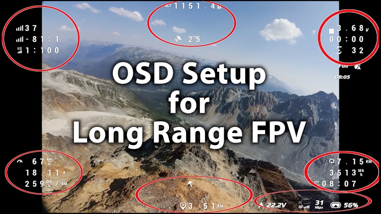 Increase Range & Flight Time For Free - Long Range OSD