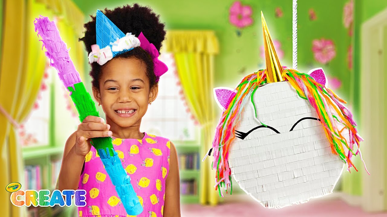 DIY Unicorn Birthday Party Ideas | Crafts, Pi&ntilde;ata & More!
