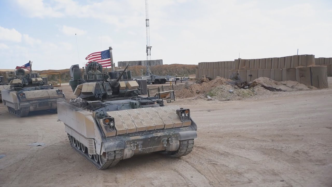 'Task Force Armadillo' Soldiers Patrol the Deconfliction Zone in Syria