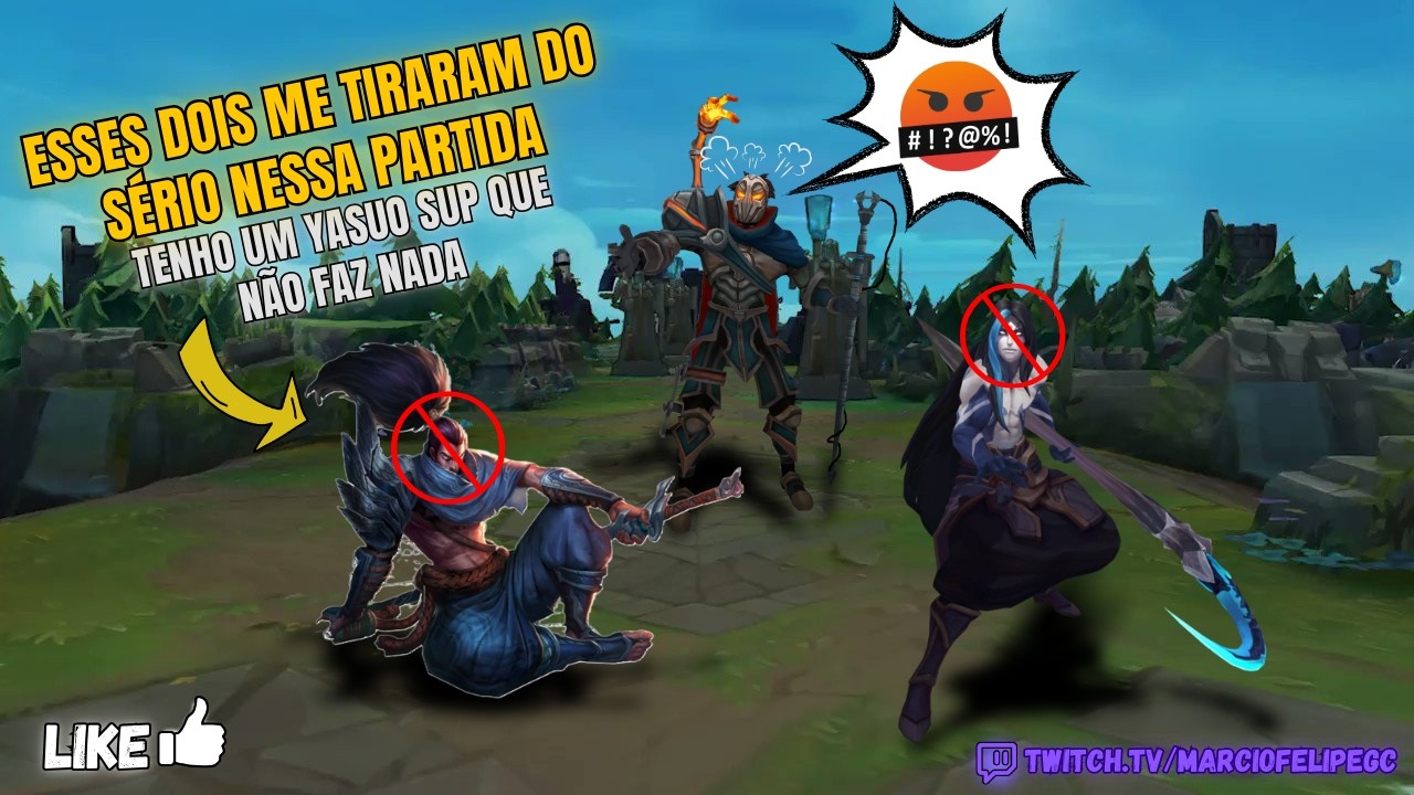 ESSES DOIS CARAS ME TILTARAM NESSA PARTIDA - League Of Legends #viral #leagueoflegends #lol #lolbr