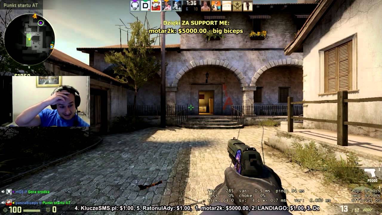 Pasha Biceps $5.000 Donation @ Livestream