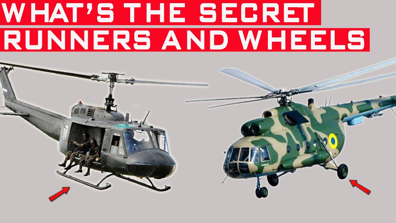 Why are some helicopters on wheels and others on skids? The secret is out!