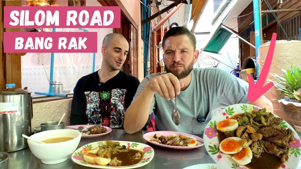 Завтракаем с местными жителями в районе Банг-Рак-Силома в Бангкоке 🇹🇭 Рай тайской уличной еды (Эп...