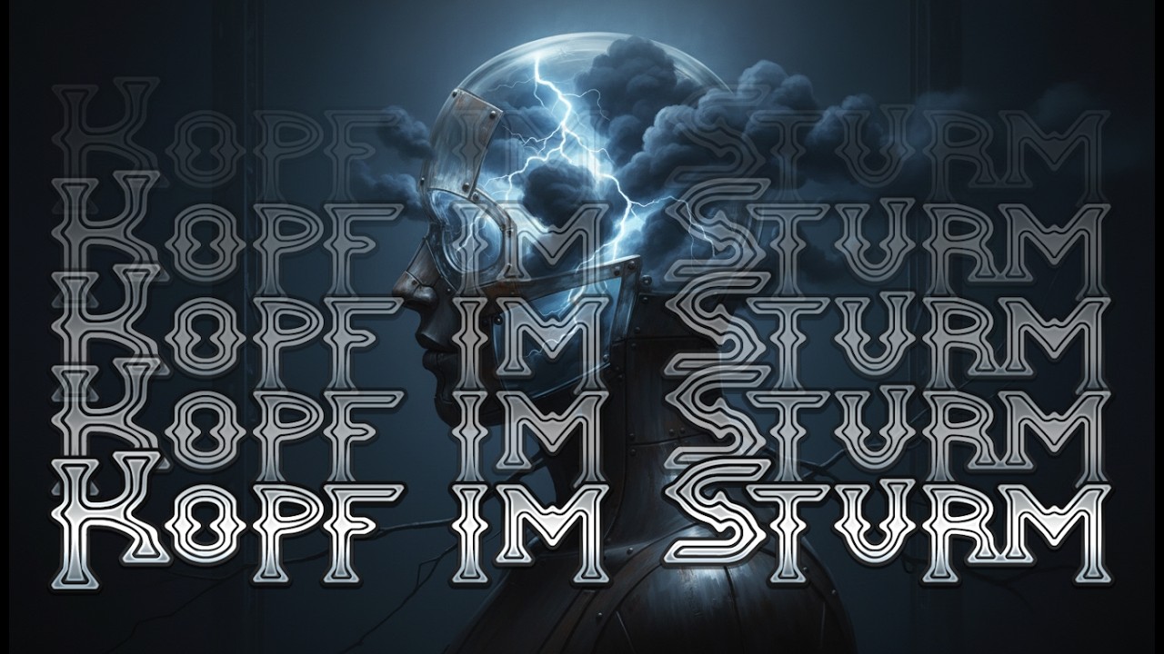 Kopf im Sturm