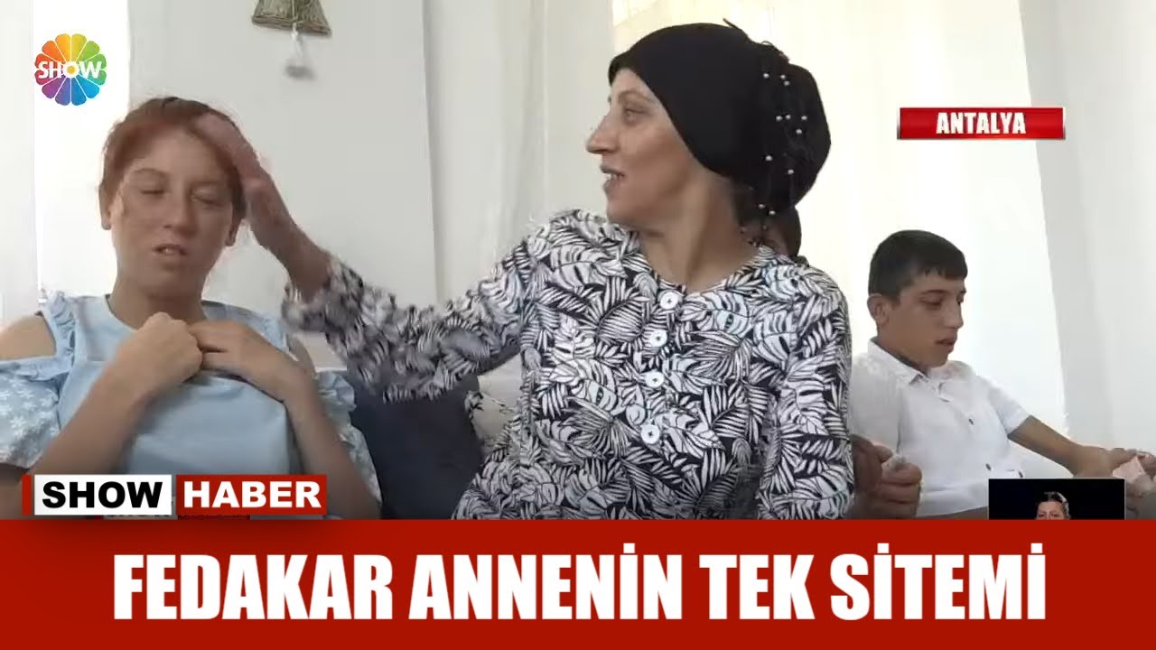 Fedakar annenin tek sitemi
