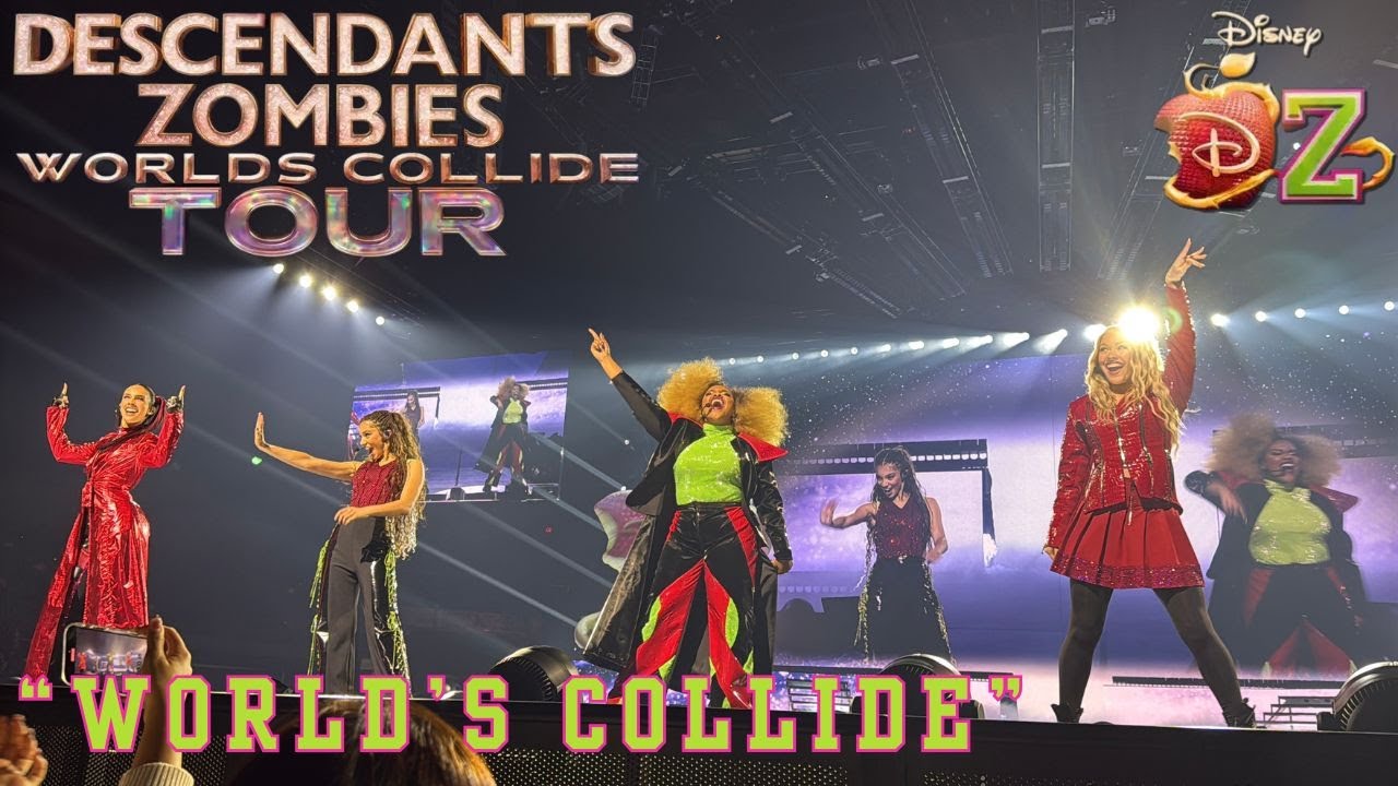 “Worlds Collide” – Descendants/ZOMBIES Tour Original Song (First Live Performance)