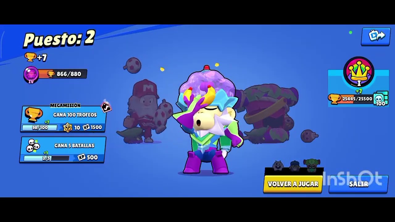 Jugando a braw stars 