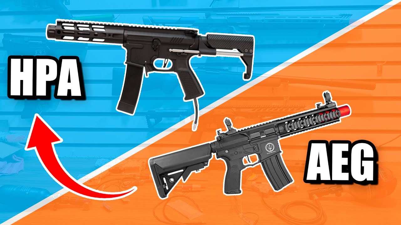 O que você precisa para transformar sua Airsoft elétrica em HPA??