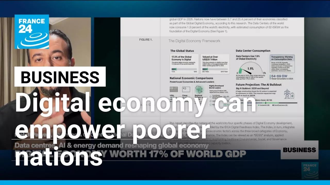 'It's a chicken or egg question' expert says digital economy can empower nations • FRANCE 24