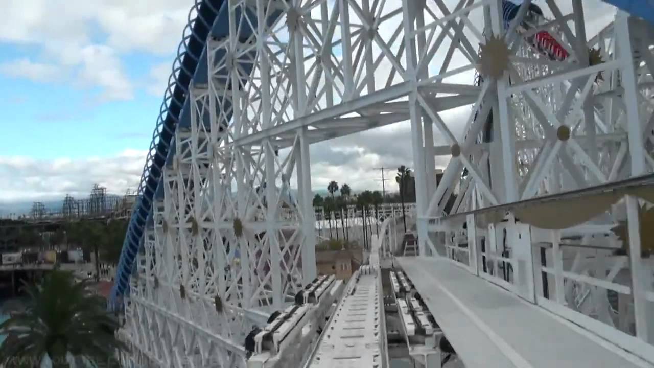 Rockin California Screamin Front Seat HD POV Disneyland California www keepvid com