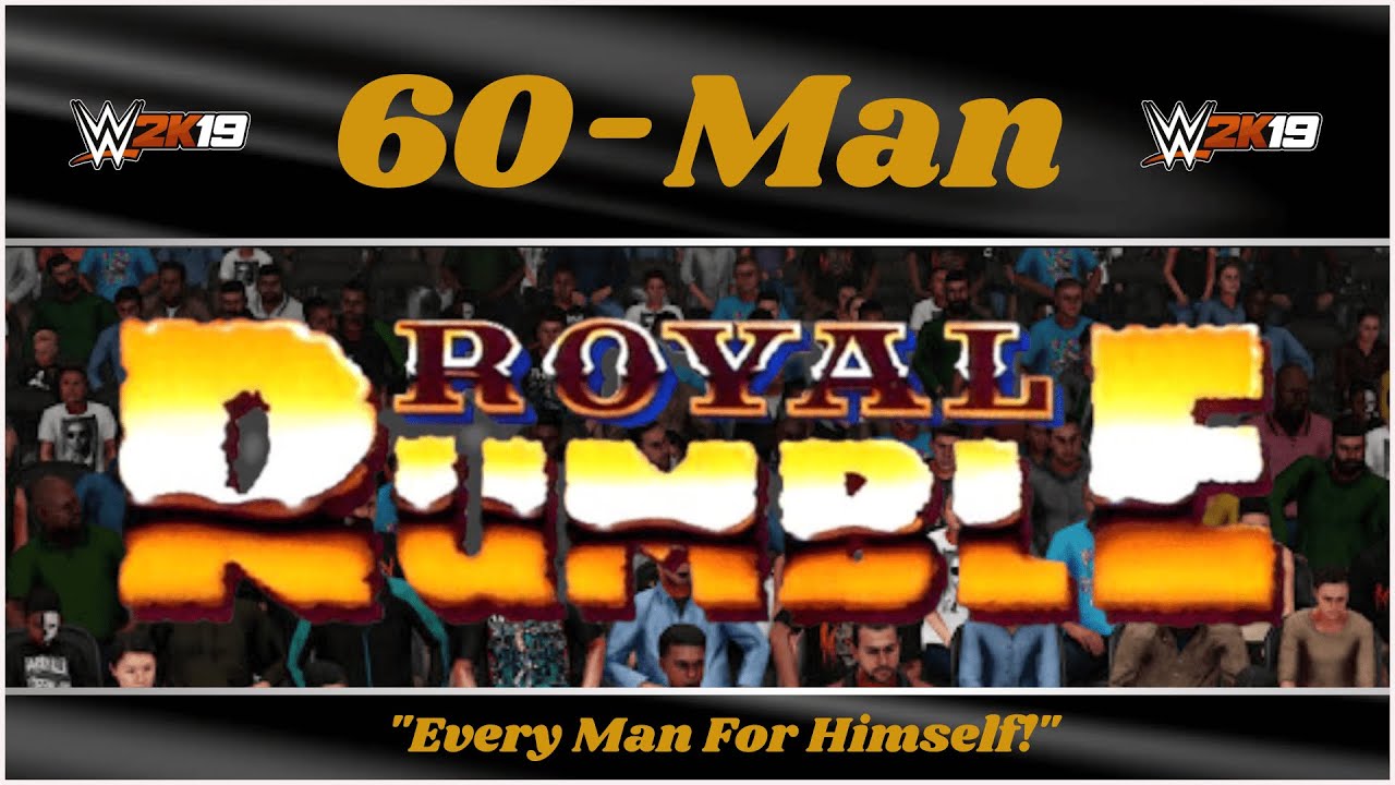 W2K19 / 60-Man Old School / Royal Rumble [ Special Commentary ]