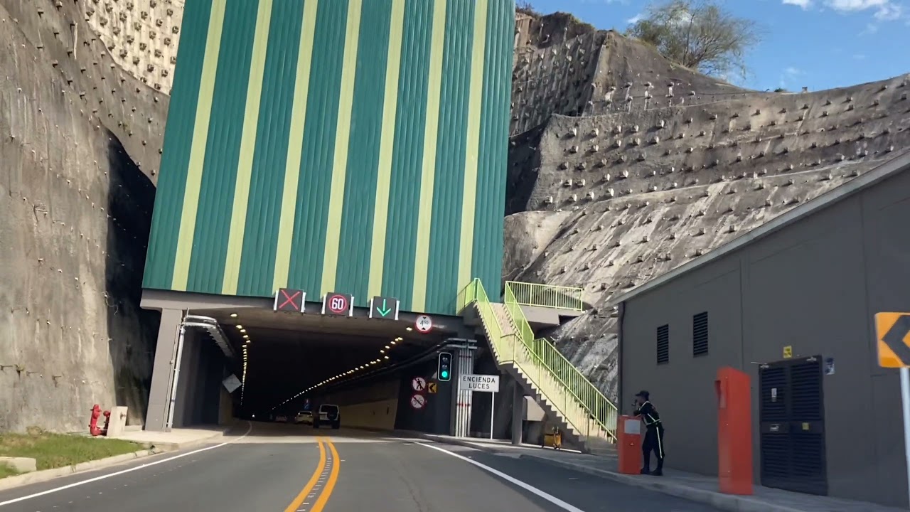 Vias 4G Colombia-Conexion Pacifico 3 Inauguracion del Tunel Tesalia