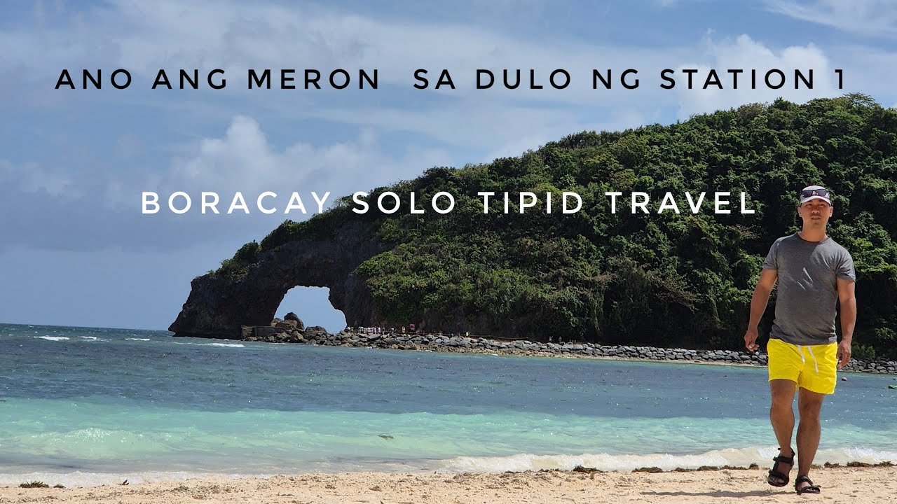 ANO ANG MERON SA DULO NG STATION 1 ?