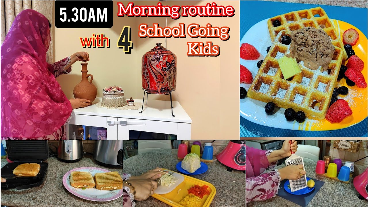 5:30am Morning to Evening Routine with School going kids | NRI Mom Daily Routine /Dubai Vlog.