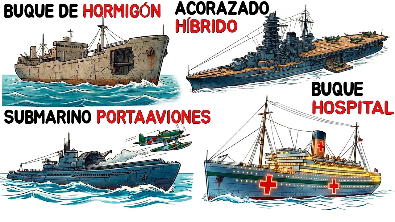 Los BARCOS Más EXTRAÑOS De La Segunda Guerra Mundial EXPLICADOS