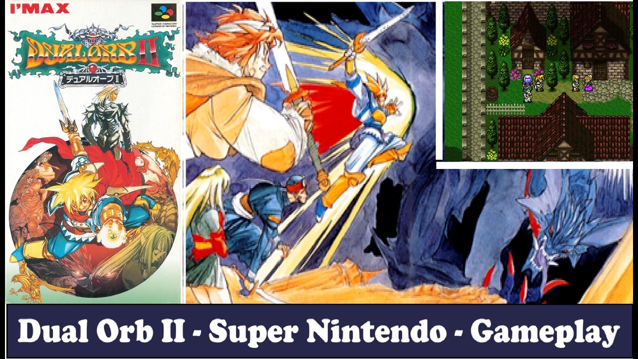 🎮 Retro 20 - Dual Orb II Gameplay(comentado)- SNES/Super Nintendo NTSC - Prism Kikaku 1994- I&rsquo;Max