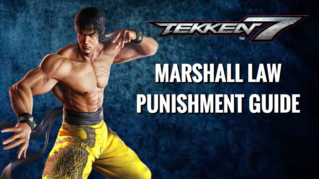 Tekken 7 Anti - Law Punishment Guide