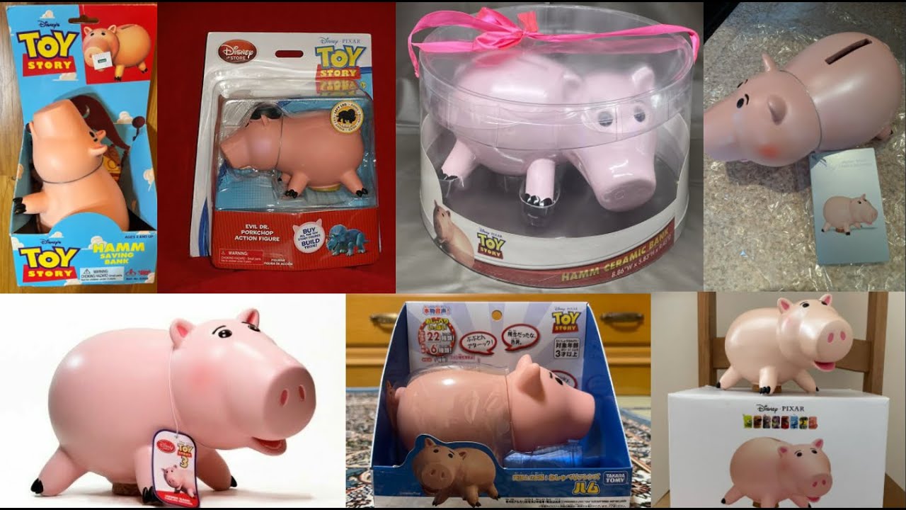 Todas las Figuras de Hamm Toy Story (en Tamaño de la Película)