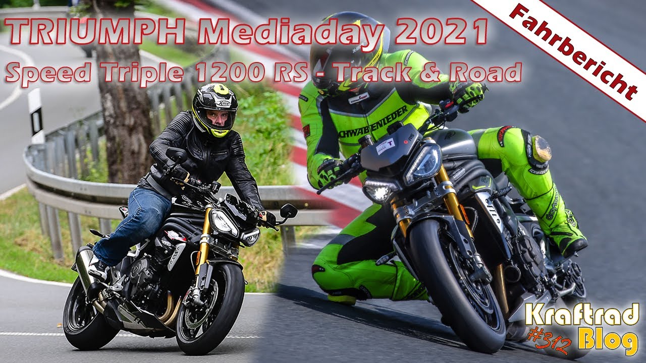 Triumph Media Day 2021 - Track & Road Test der Speed Triple 1200 RS