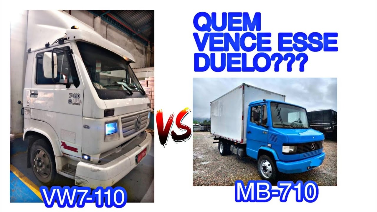 Mercedes Benz 710 x Volkswagen 7-110 qual o melhor custo benefício?