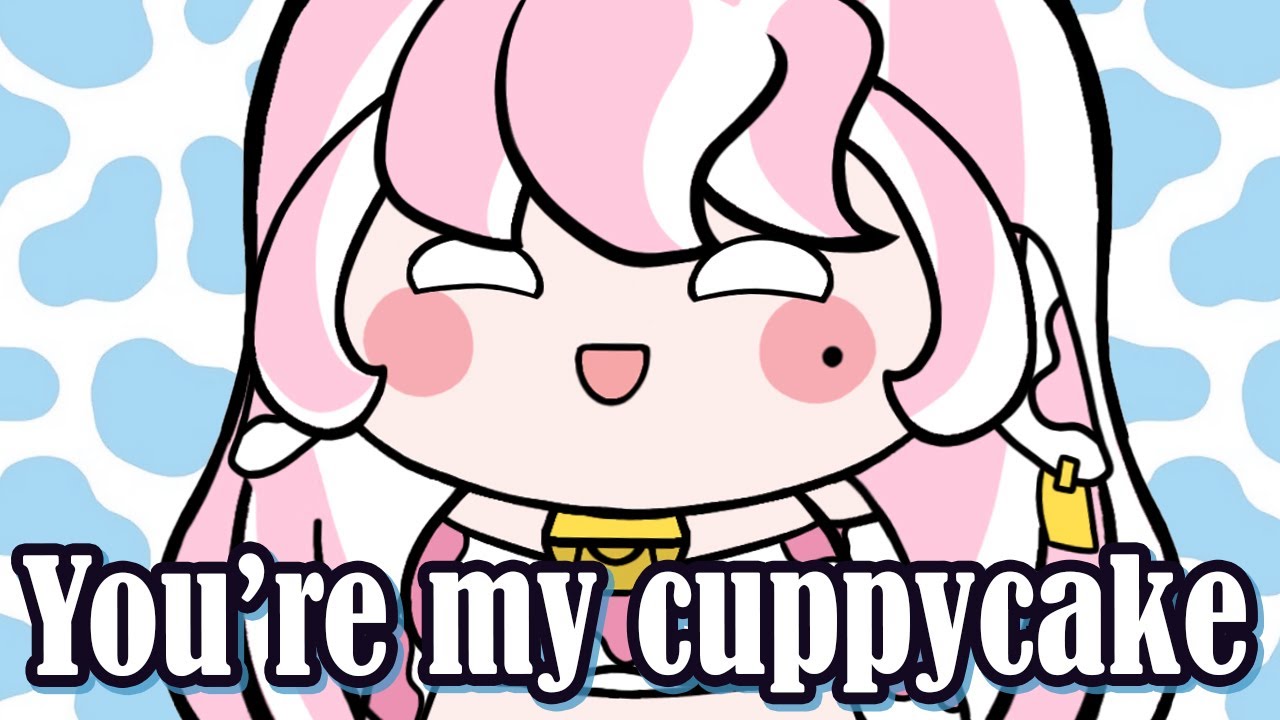 Cow Vtuber singing Cuppycake Song