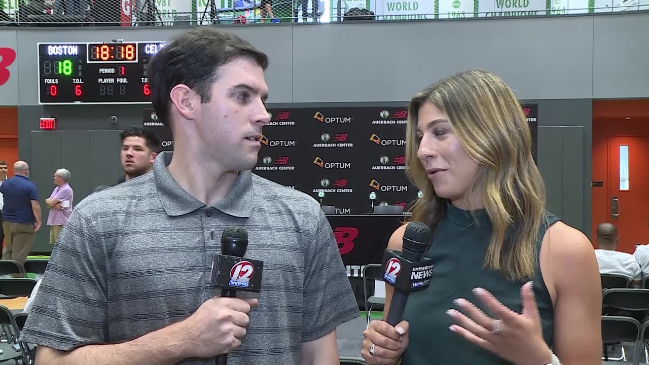 Nick Friar joins Ruthie Polinsky following Kemba Walker, Enes Kanter Introduction