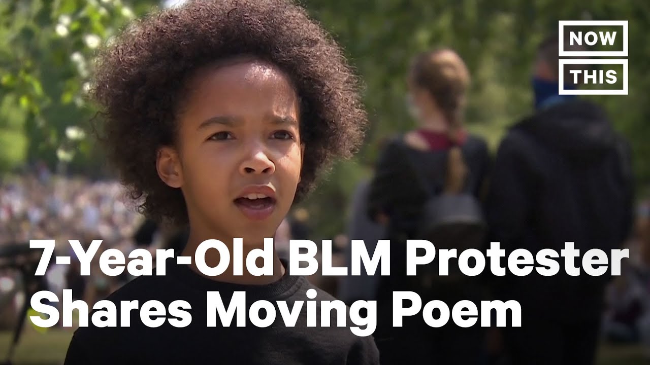 7-Year-Old Delivers Powerful Poem at BLM Protest | NowThis