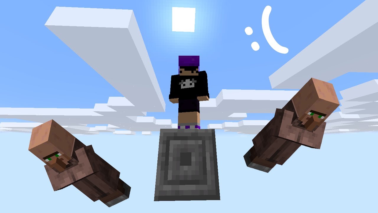 minecraft num bloco só, fiz M#RDA :(