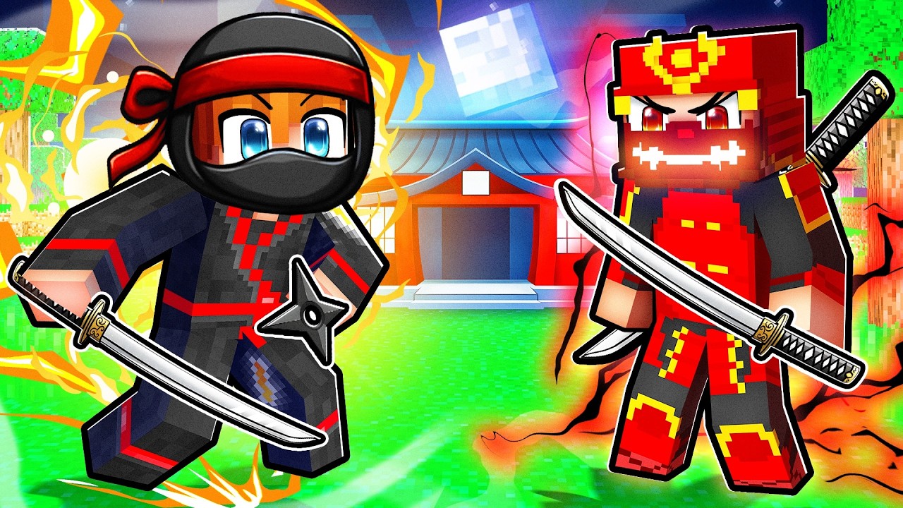 Adopted by a NINJA in Minecraft!