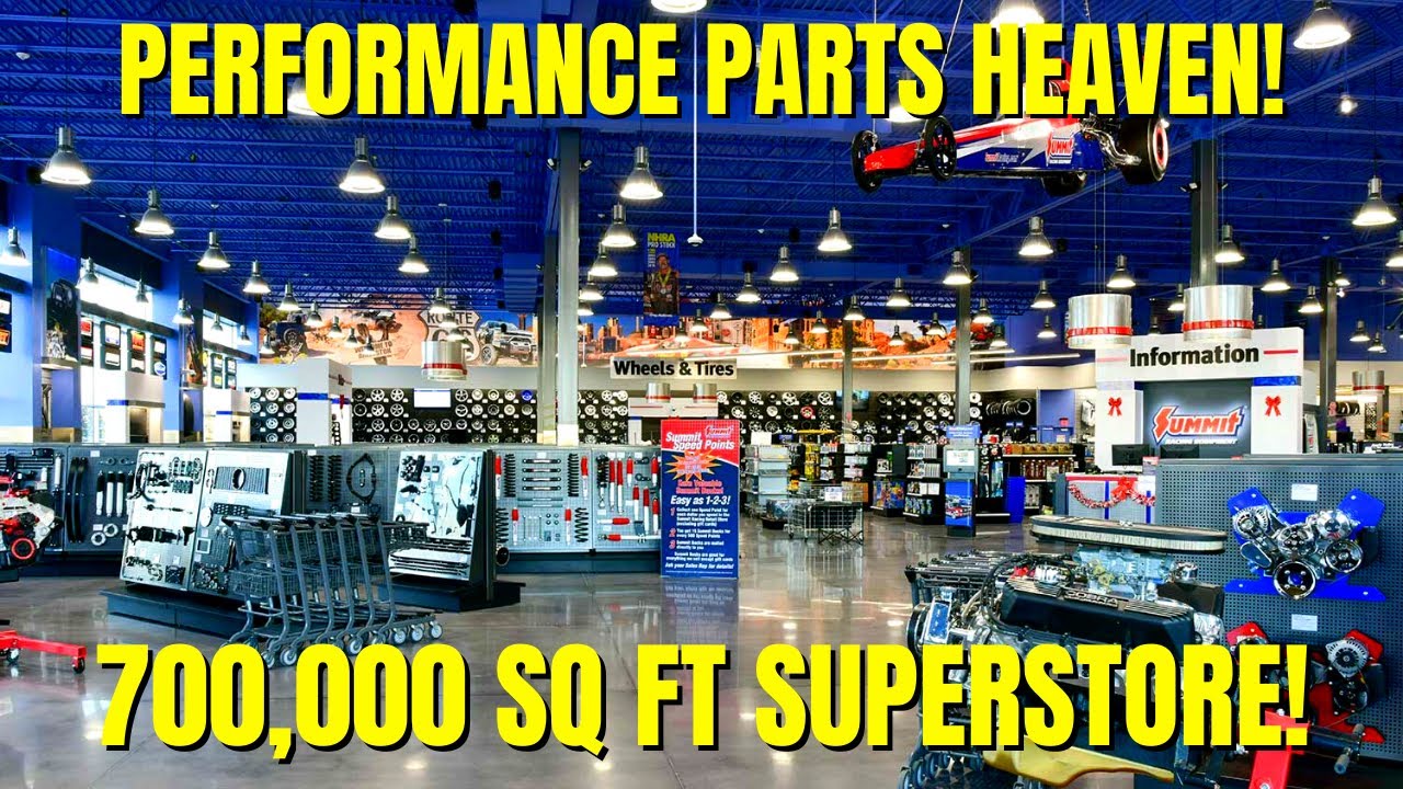 We visited Summit Racing in Arlington Texas! 700,000 Sq Ft of Auto Parts Heaven! (Go Fast Parts!!!!)