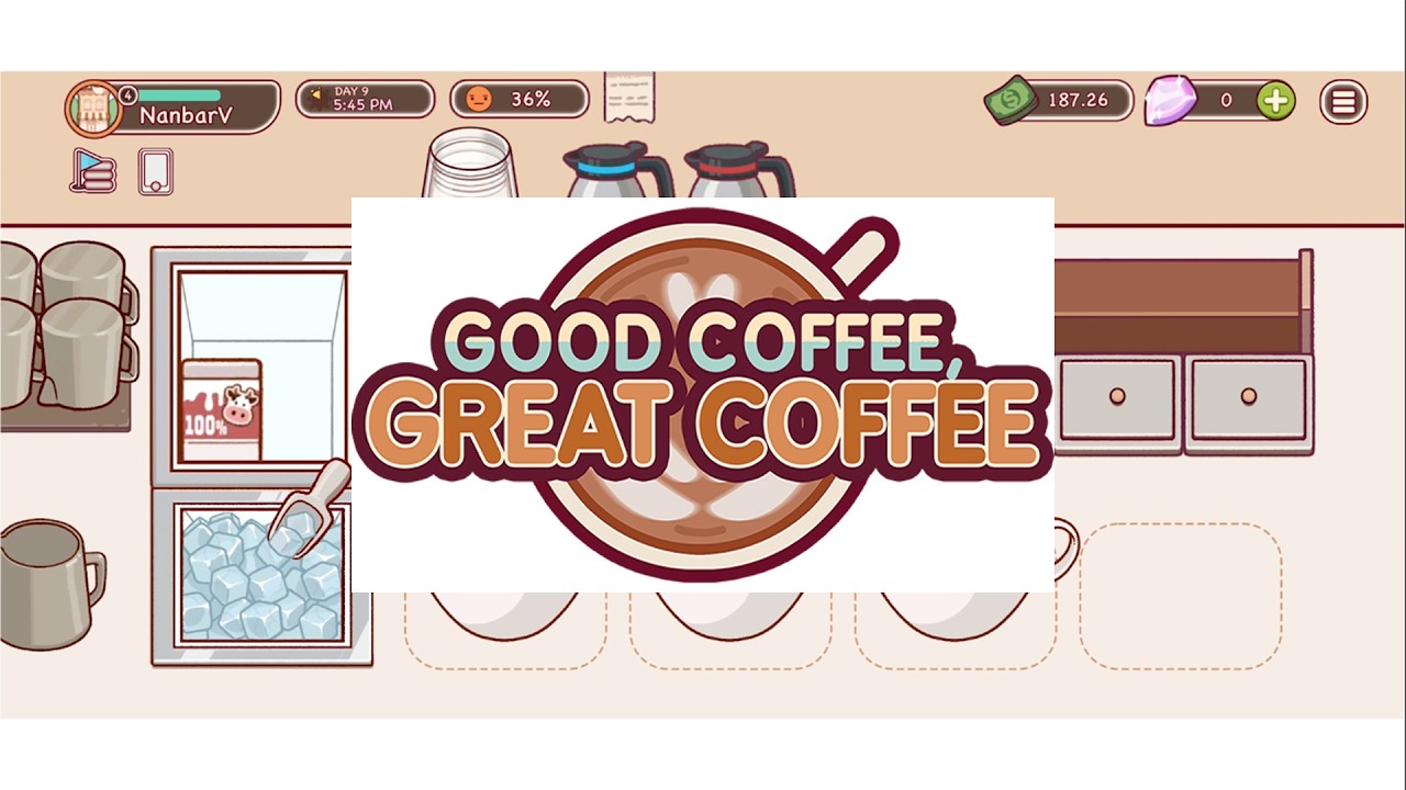 Too Much Lattes? | Day 9 and 10 | EP 6 | Good Coffee, Great Coffee Gameplay | Vilaiyaattumaithaanam