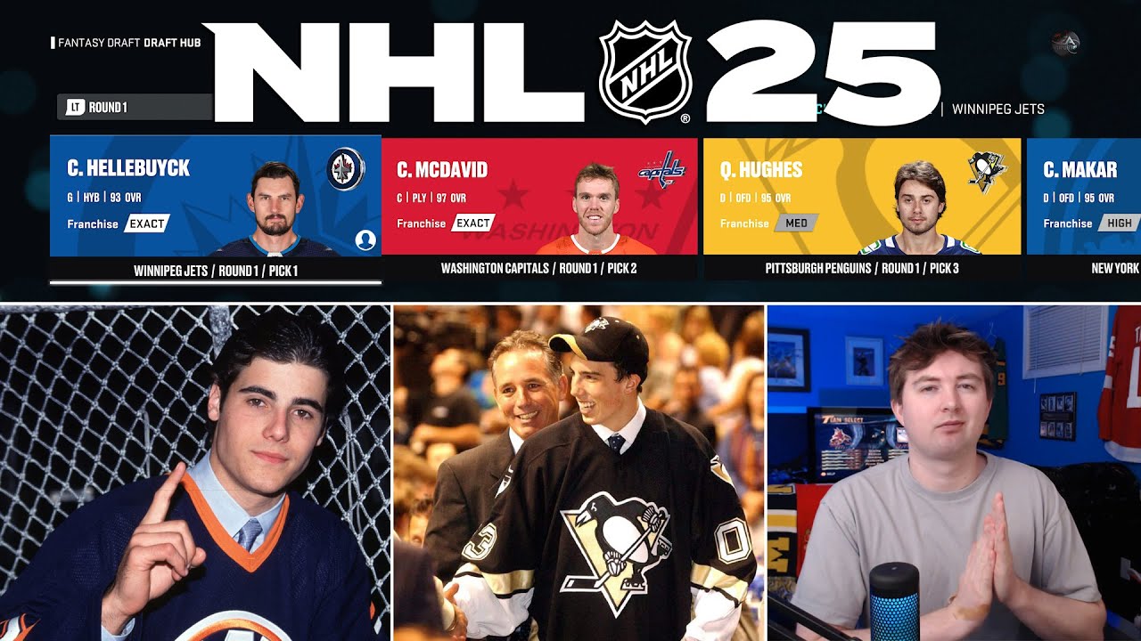 DRAFTING GOALIES FIRST! NHL 25 FANTASY DRAFT