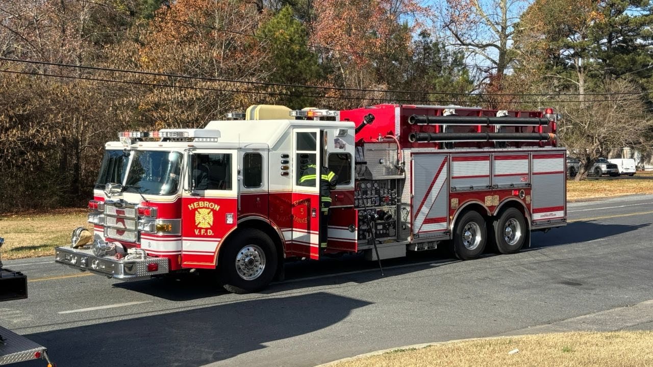 Engine-Tanker 5 commercial building fire Delmar