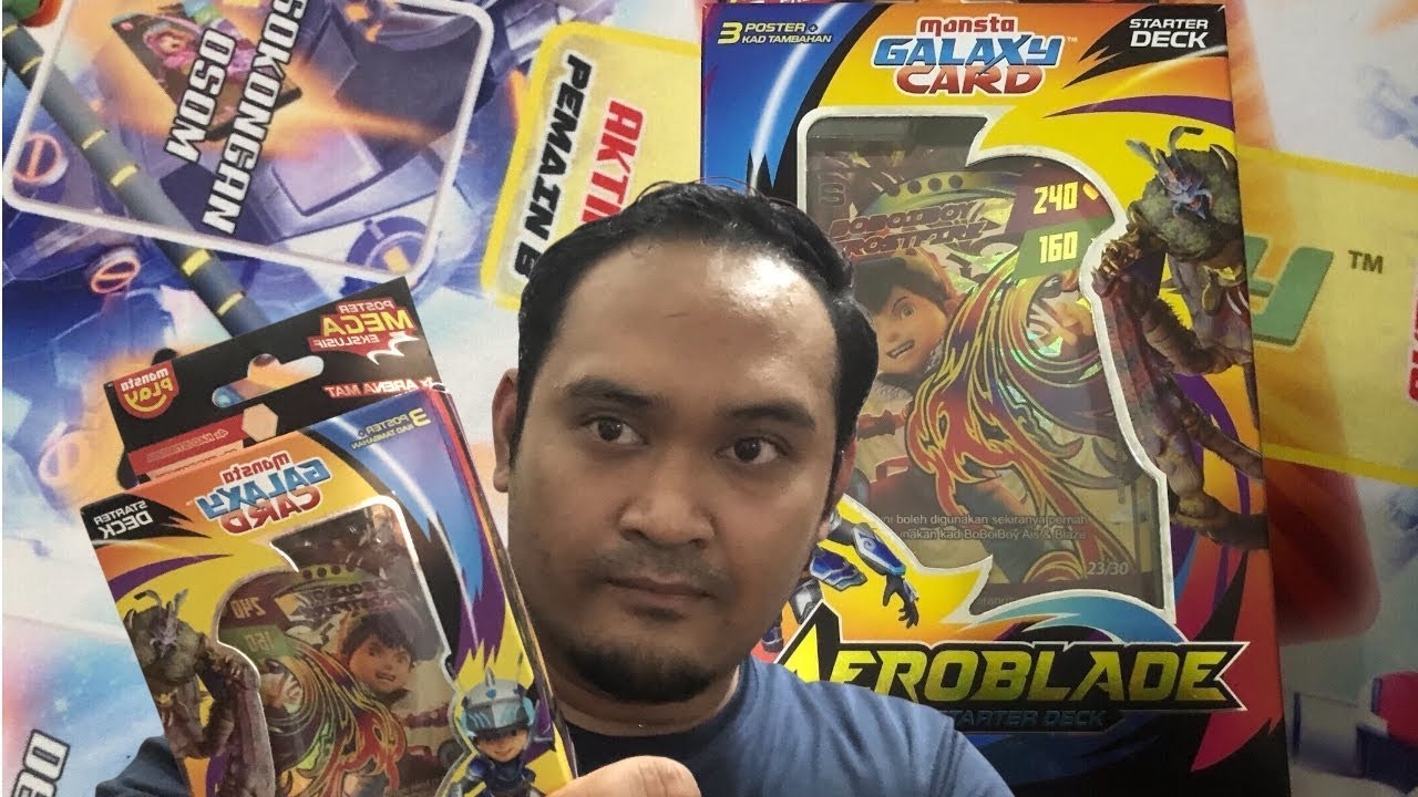 Starter deck boboiboy terbaru! Starter deck aerobalde!  windara dalam ni #boboiboy #boboiboy galaxy