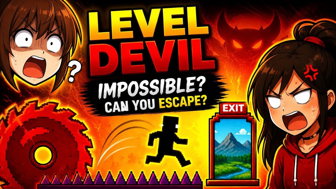 “This Game HATES Players 😭 | Level Devil Troll Moments” level devil ka level deviler 💀