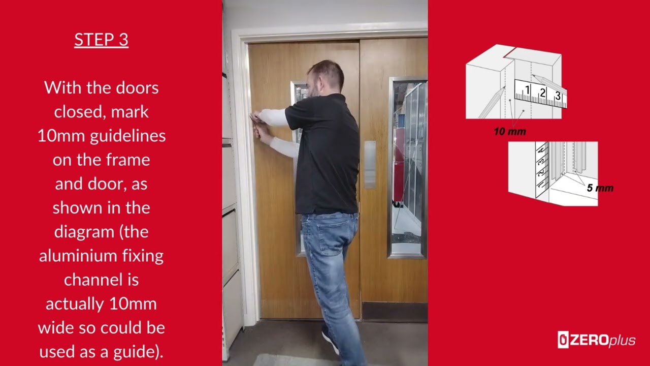 How to Fit Your Finprotect Plus Finger Guard - Prevent Painful Finger Trapping #doorhardware