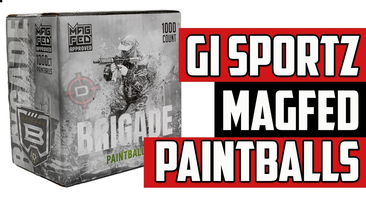 GI Sportz Magfed Brigade Paintballs