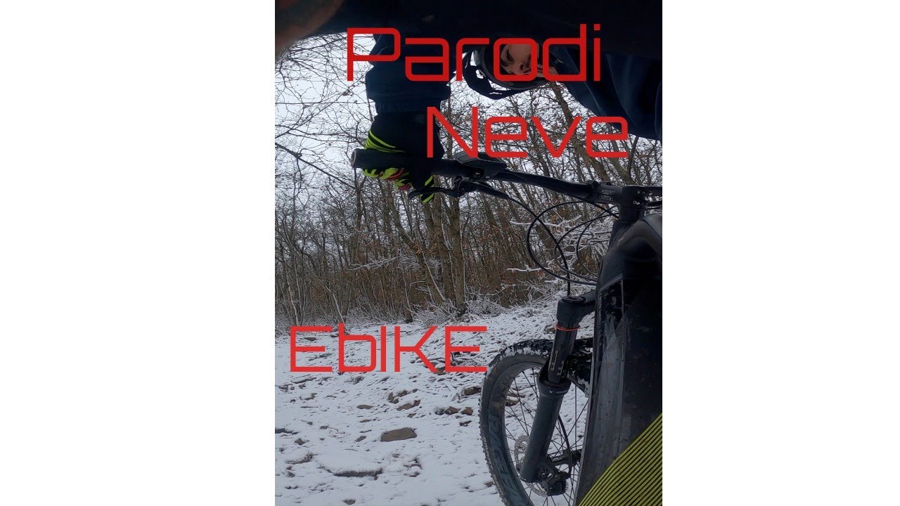NEVICATA Parodi in E-bike !!