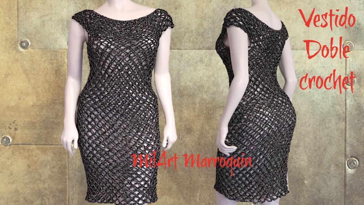 Vestido Crochet paso a paso fácil y rápido (English Subtitles)