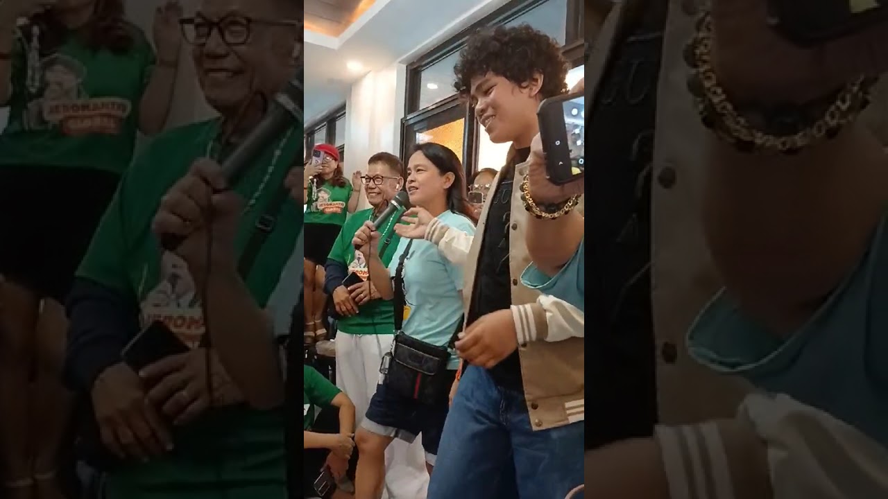 Jerome Evardome  duet with his Mom - Careless Whisper