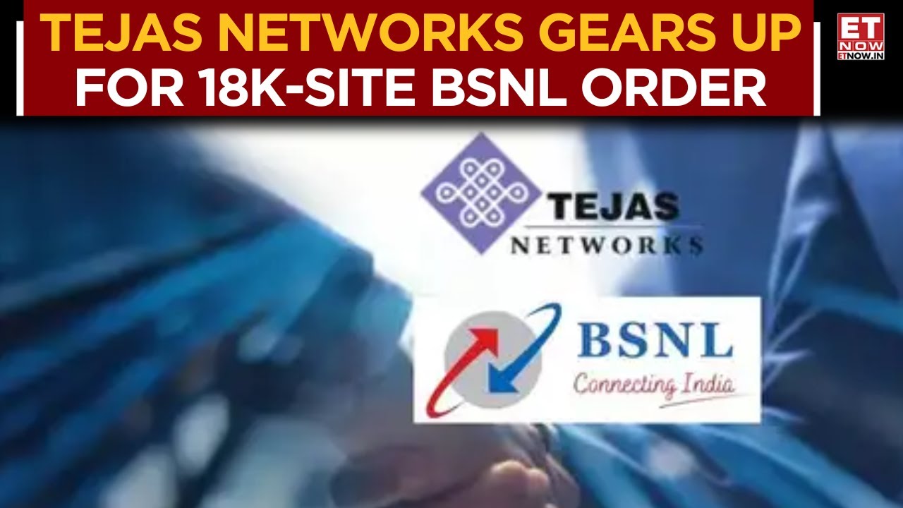 Tejas Networks' BSNL 4G Triumph: 92K Sites Live, Eyes 5G Expansion and Global Leap | ET Now