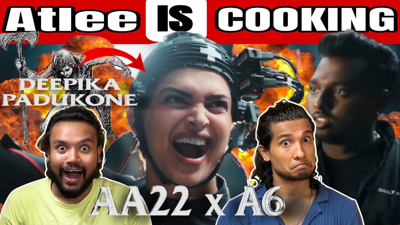 Welcome on board Deepika Padukone |AA22 x A6 Reaction | 2 idiots production