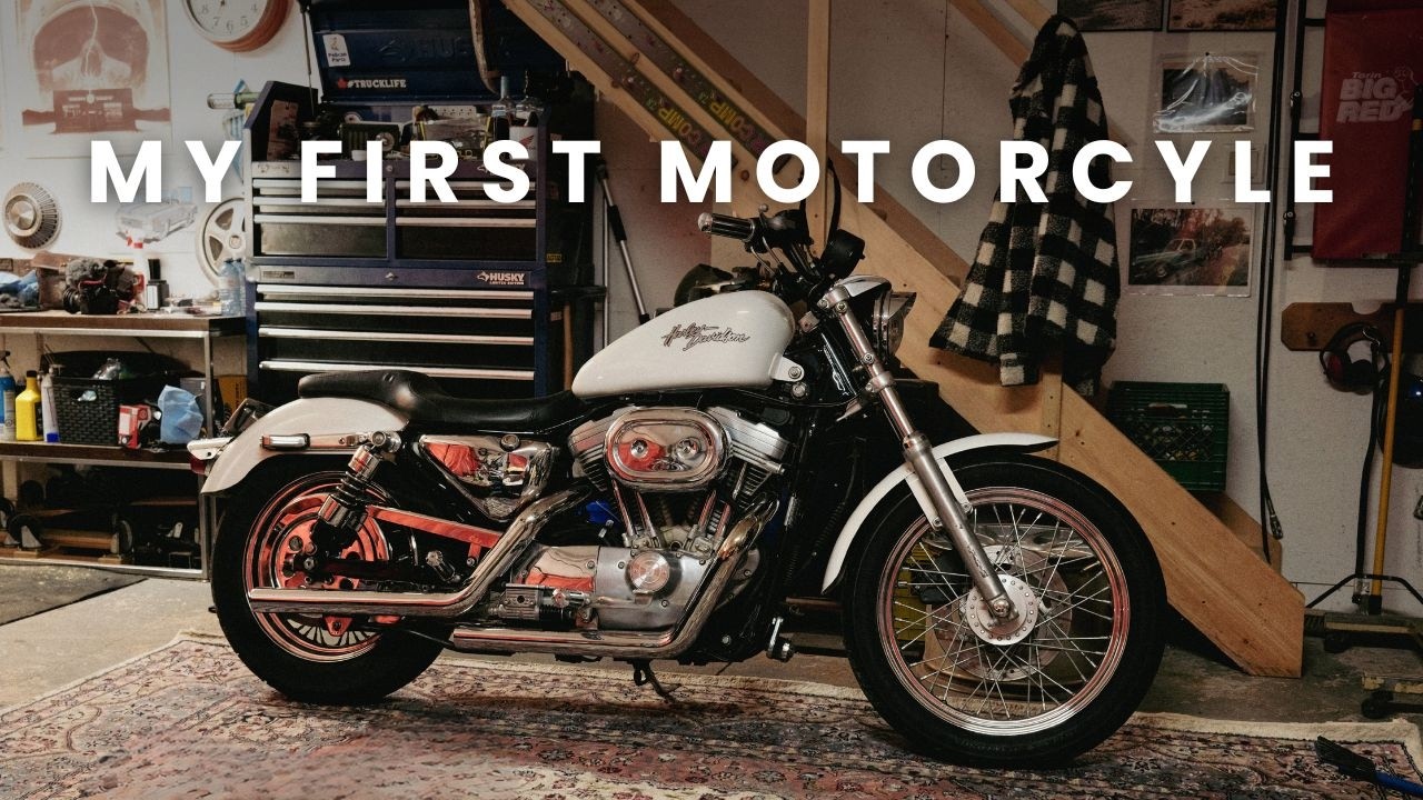 Buying My First Motorcycle | 2000 Harley 883 Sportster