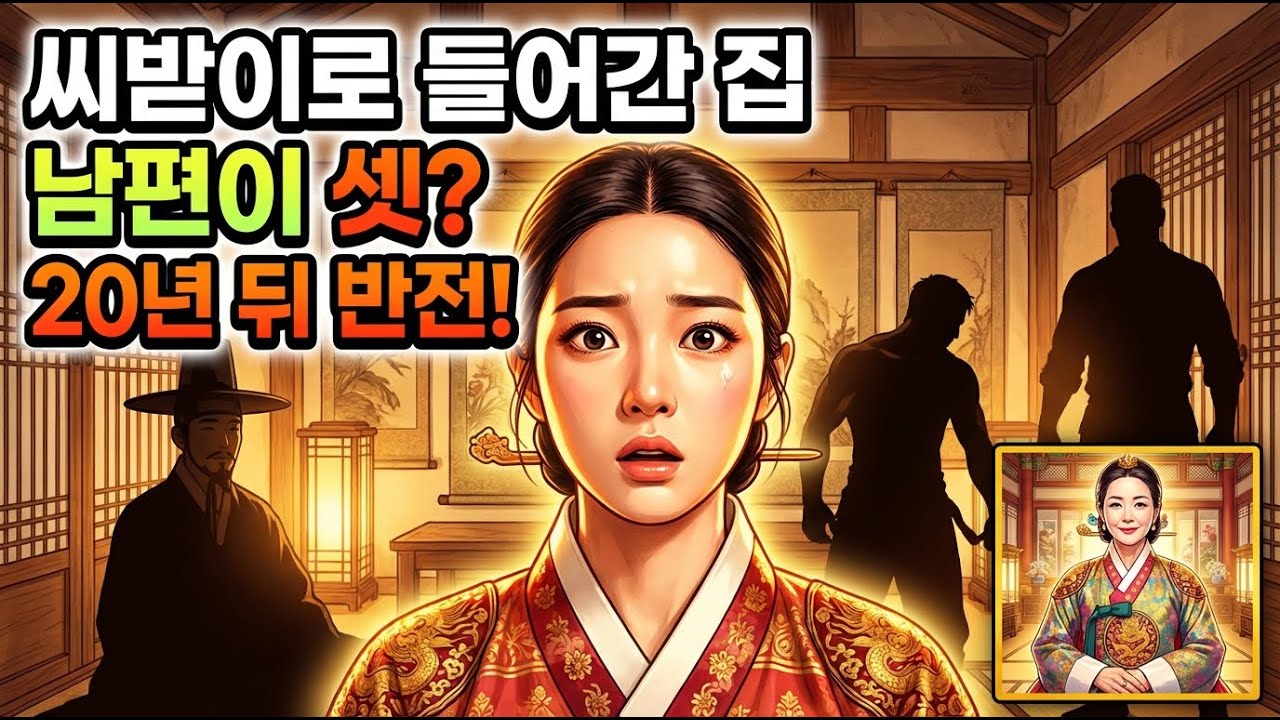 씨받이로 들어간 집, 남편이 셋이나 된다고? (충격 반전) | 야담 조선 설화 오디오북 전설