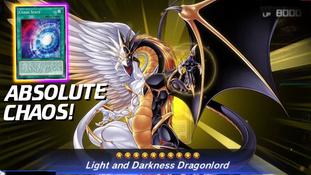 THE ULTIMATE LIGHT AND DARKNESS DRAGONLORD DECK! Bystial Chaos Dragon [Yu-Gi-Oh! Master Duel