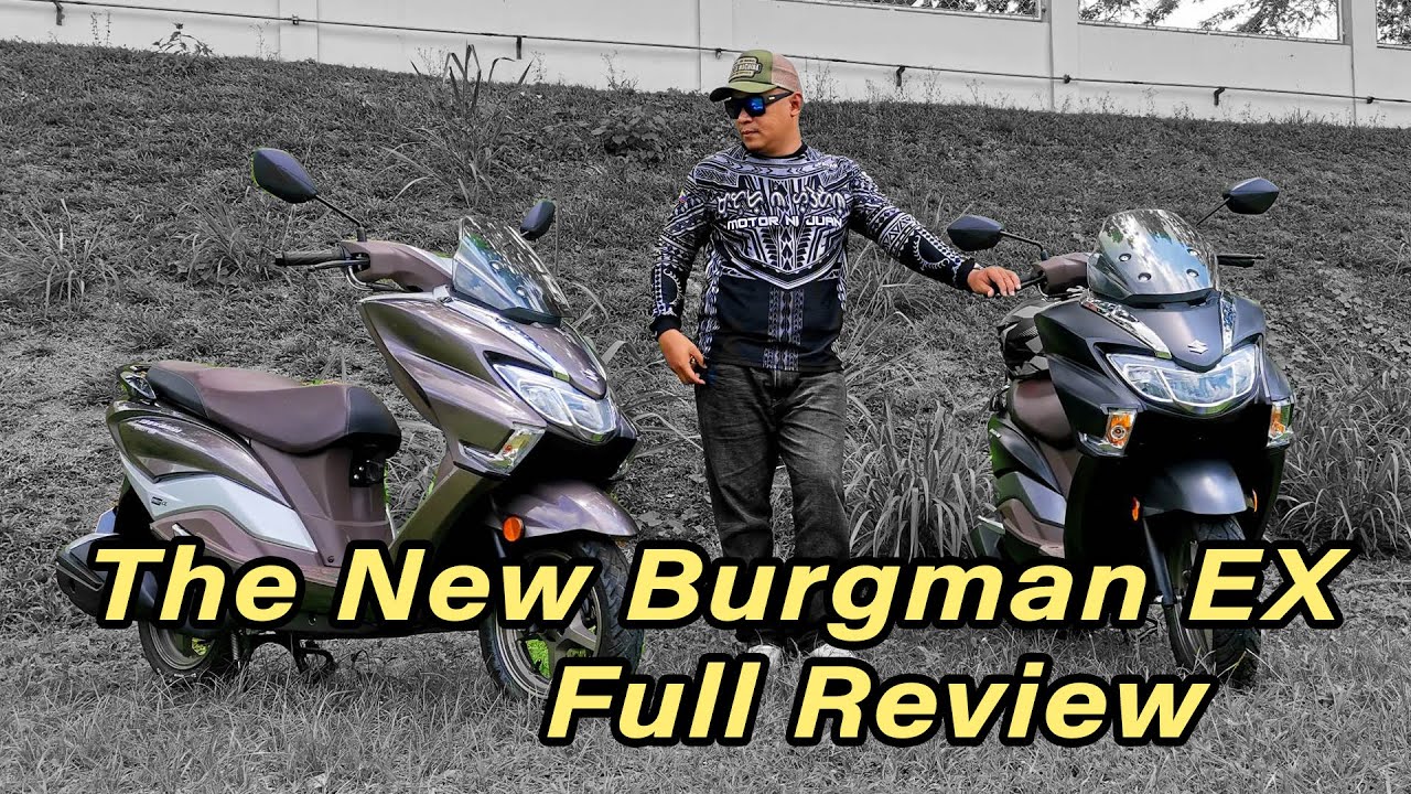 The New Suzuki Burgman Street EX Full Review
